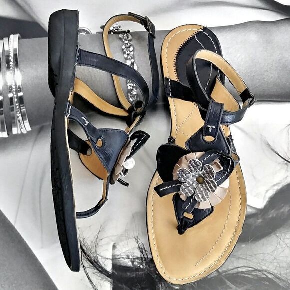 KHRIO Leather Sandals   - Picture 1 of 6